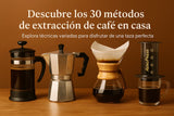 30 métodos de extracción de café en casa latienda.delcafé