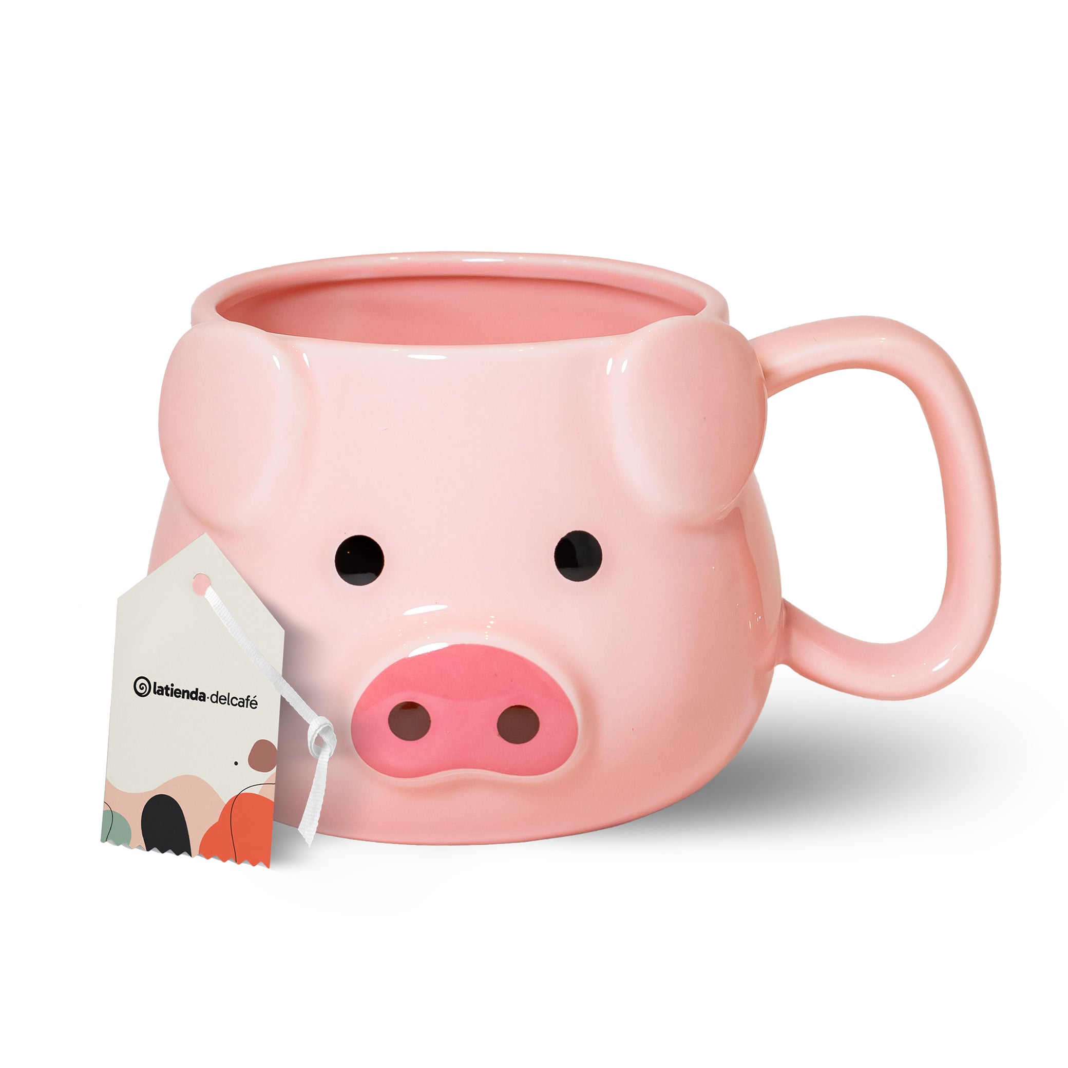 mug cerámica cerdito