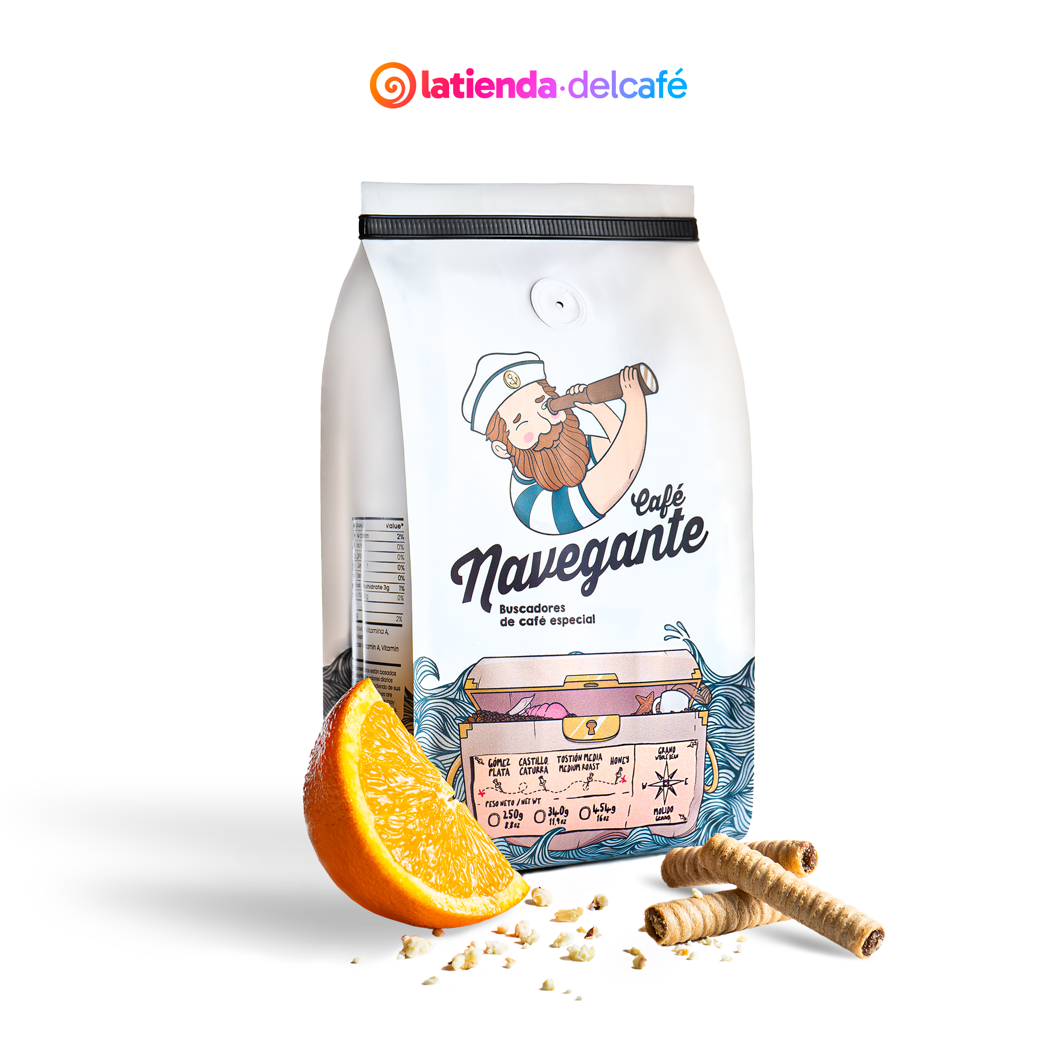 café especial navegante mandarina