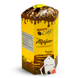 alfajor con café